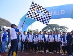 Momen Haornas, Kota Sukabumi Mendukung World Walking Day Jalan Kaki 2,5 KM