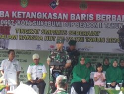 Peringati HUT TNI ke-79, Kodim 0607/Kota Sukabumi Gelar LKBB