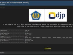 Waduh! Bjorka Kembali Bocorkan Data NPWP Jokowi hingga Sri Mulyani