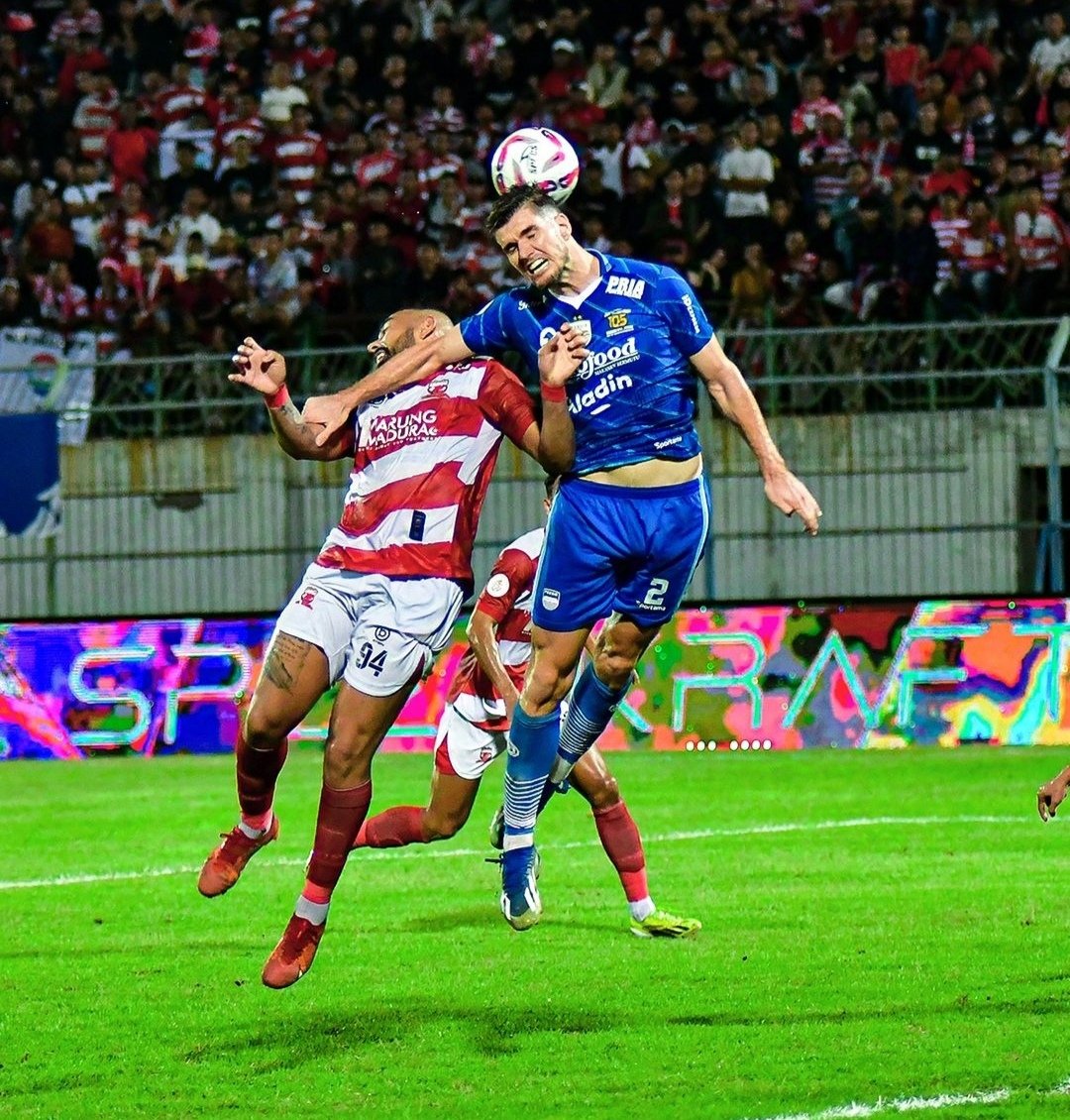 Madura United vs Persib Bandung. (Media Officer Persib)