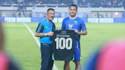 Manajer Persib Bandung, Umuh Muchtar. (Media Officer Persib)
