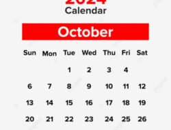Simak! Hari Besar Oktober 2024 Lengkap dengan Tanggal Merahnya