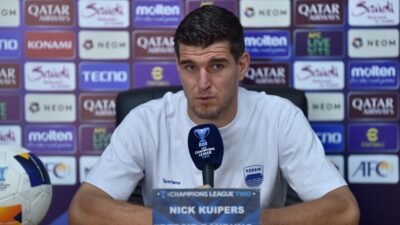 Nick Kuipers Harapkan Ini saat Menjamu Lion City FC
