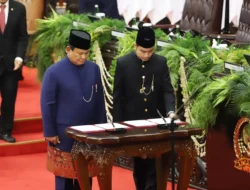 Inilah, Daftar Lengkap Menteri-Wamen Kabinet Prabowo-Gibran