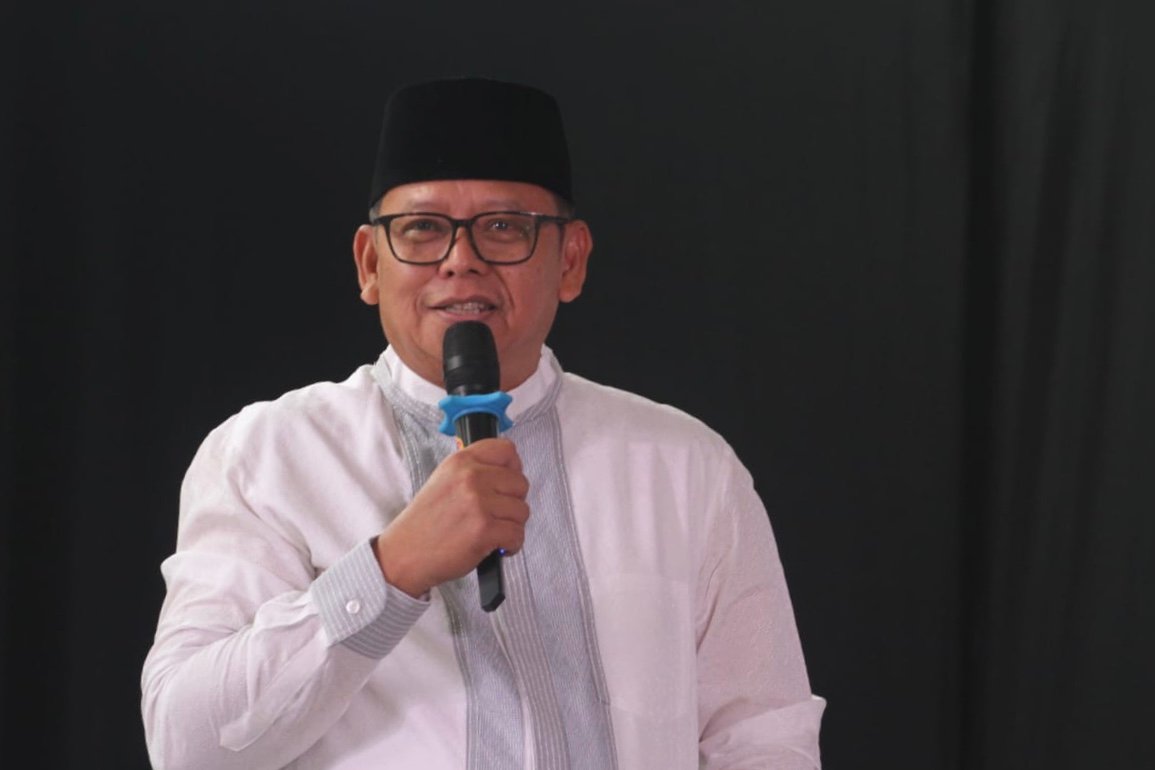 Pj Wali Kota Sukabumi, Kusmana Hartadji. Foto: Darwin Sandy/HALOSMI