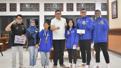 Raih Medali di Peparnas XVII, Pj Wali Kota Apresiasi Atlet asal Kota Sukabumi