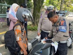 Ratusan Pelanggar Terjaring Operasi Zebra Lodaya di Sukabumi