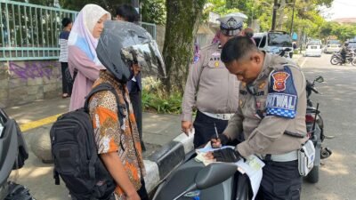 Ratusan Pelanggar Terjaring Operasi Zebra Lodaya di Sukabumi