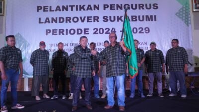 Jajaran Pengurus Landrover Sukabumi Periode 2024-2029 Resmi Dilantik