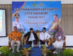 Pj Wali Kota Sukabumi Buka Pelatihan Kader Vaksinator DKP3