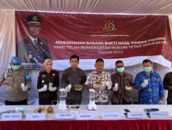 BNN Turut Musnahkan Barang Bukti Narkoba di Kejari Kabupaten Sukabumi, Ini Rinciannya