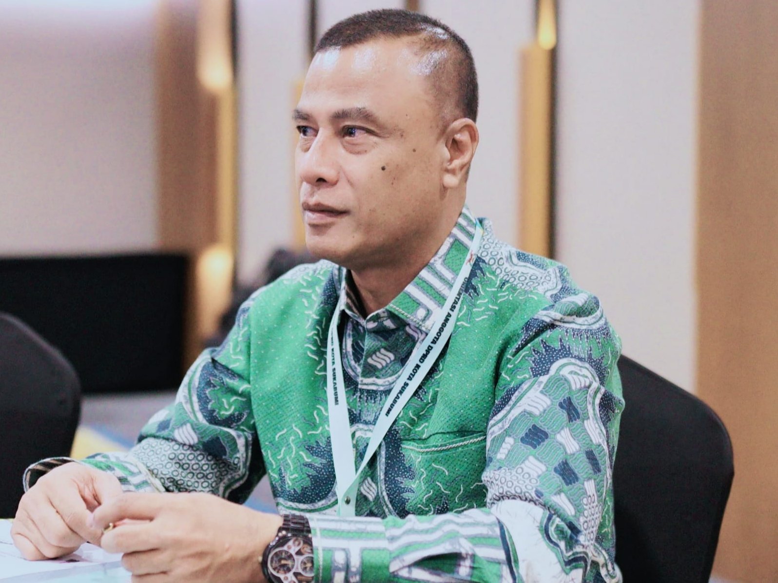 Ketua Komisi II DPRD Kota Sukabumi Fraksi Partai Persatuan Pembangunan (PPP), Muchendra. Foto: Istimewa.