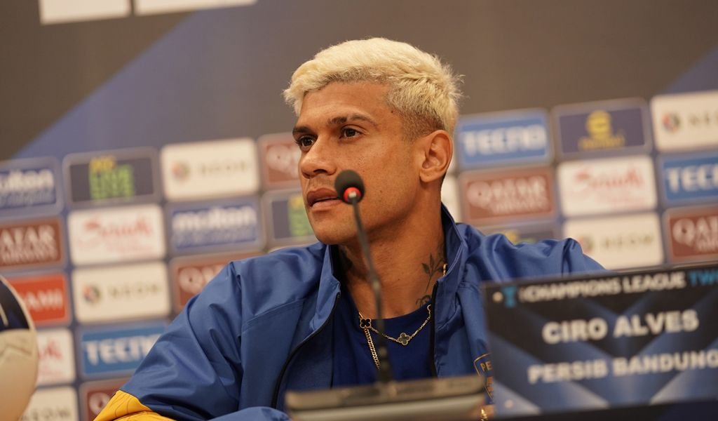 Penyerang Persib Bandung, Ciro Alves. (Media Officer Persib)