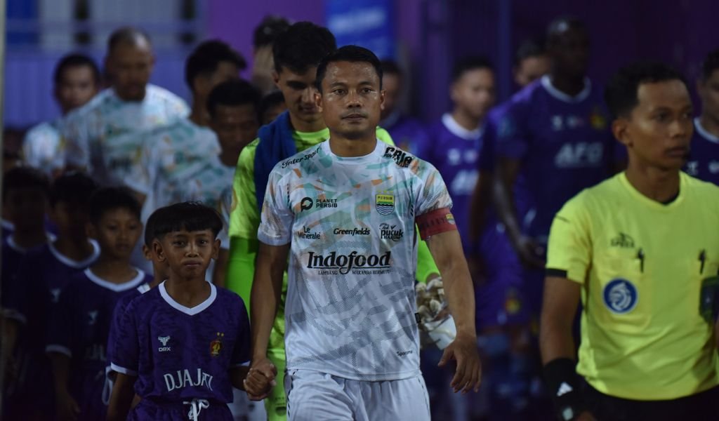 Gelandang Persib Bandung, Dedi Kusnandar. (Media Officer Persib)