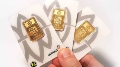 Wow! Harga Emas Antam Cetak Rekor Tertinggi 1,469/g