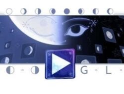 Google Doodle Hari Ini Interaktif Rise of The Half Moon Rayakan Fase Bulan Separuh