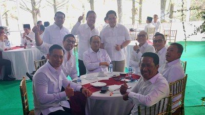 Calon menteri era Prabowo saat mengikuti pembekalan di Hambalang. Foto: Istimewa.