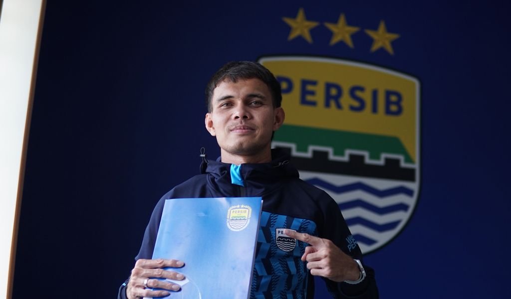 Bek Persib Bandung, Rezaldi Hehanussa. (Media Officer Persib)