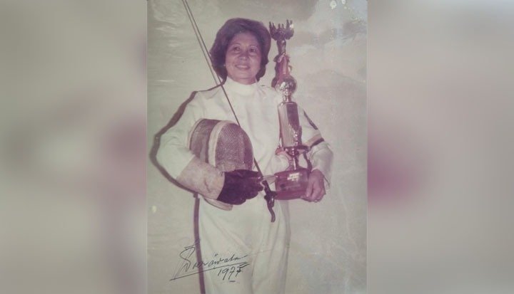 Tangkapan layar, Ratu Anggar asal Sukabumi, Zus Undap. Foto: Istimewa.