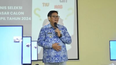 Pj Wali Kota Kusmana Beri Dukungan Langsung CPNS Asal Kota Sukabumi