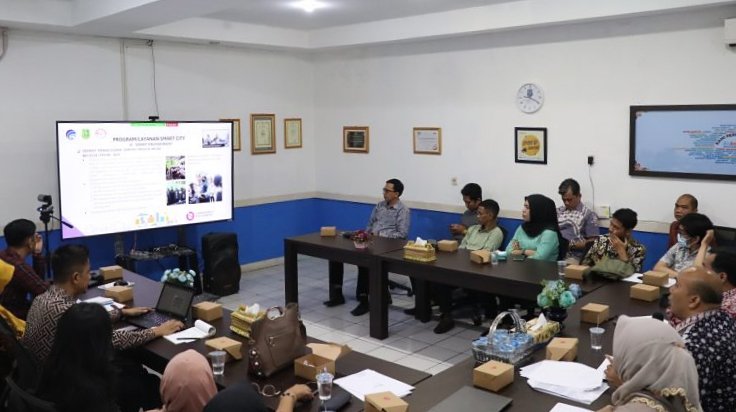 Dinas instansi serta badan di lingkup Pemkot Sukabumi mengikuti evaluasi tahap II program Smart City. Foto: Istimewa.