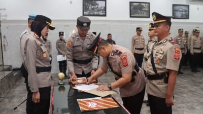 Gantikan AKP Eko, Iptu Tommy Kini Jabat Kasat Intelkam Polres Sukabumi Kota