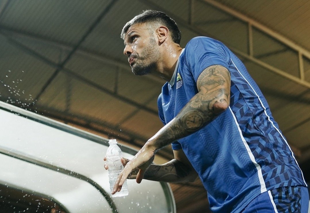 Gelandang Persib Bandung, Tyronne Del Pino. (Media Officer Persib)