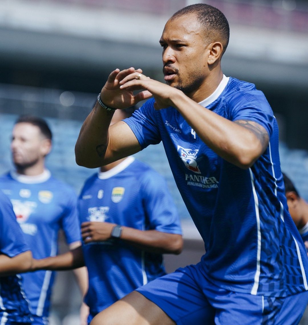 Bek Persib Bandung, Gustavo Franca. (Media Officer Persib)