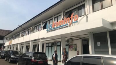 Kantor Diskominfo Kota Sukabumi yang berlokasi di Jalan R. Syamsudin SH, Kecamatan Cikole. Foto: Nuria Ariawan/HALOSMI.