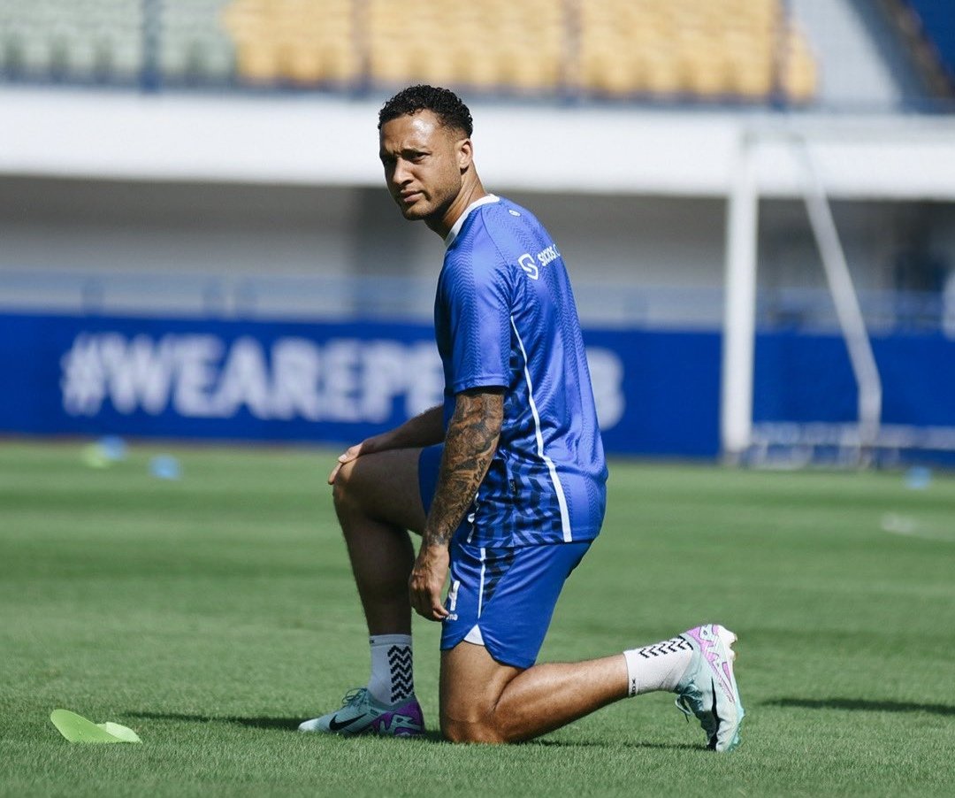 Penyerang Persib Bandung, Mailson Lima. (Media Officer Persib)
