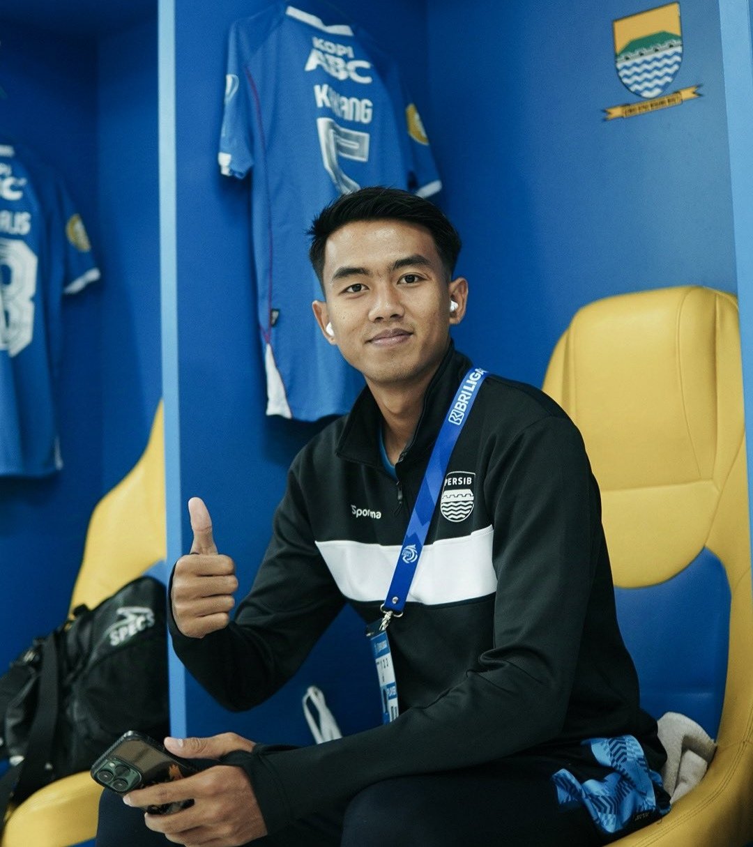 Bek Persib Bandung, Kakang Rudianto. (Media Officer Persib)