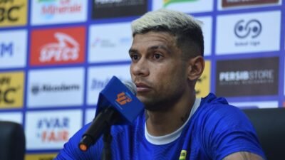 Penyerang Persib Bandung, Ciro Alves. (Media Officer Persib)