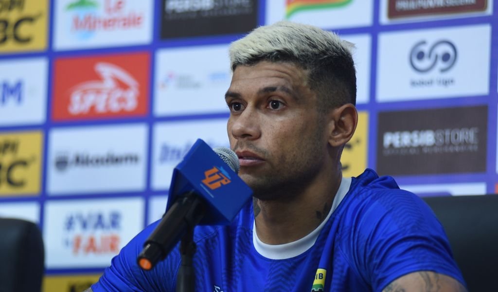 Penyerang Persib Bandung, Ciro Alves. (Media Officer Persib)