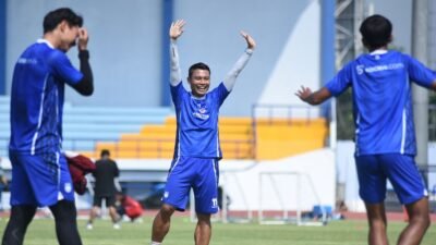 Gelandang Persib Bandung, Dedi Kusnandar. (Media Officer Persib)