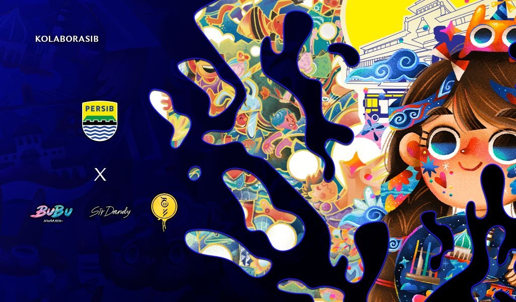 Produk khusus KolaboraSIB. (Media Officer Persib)