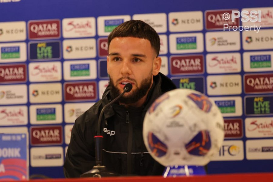 Bek Timnas Indonesia, Calvin Verdonk. (Dok. PSSI)