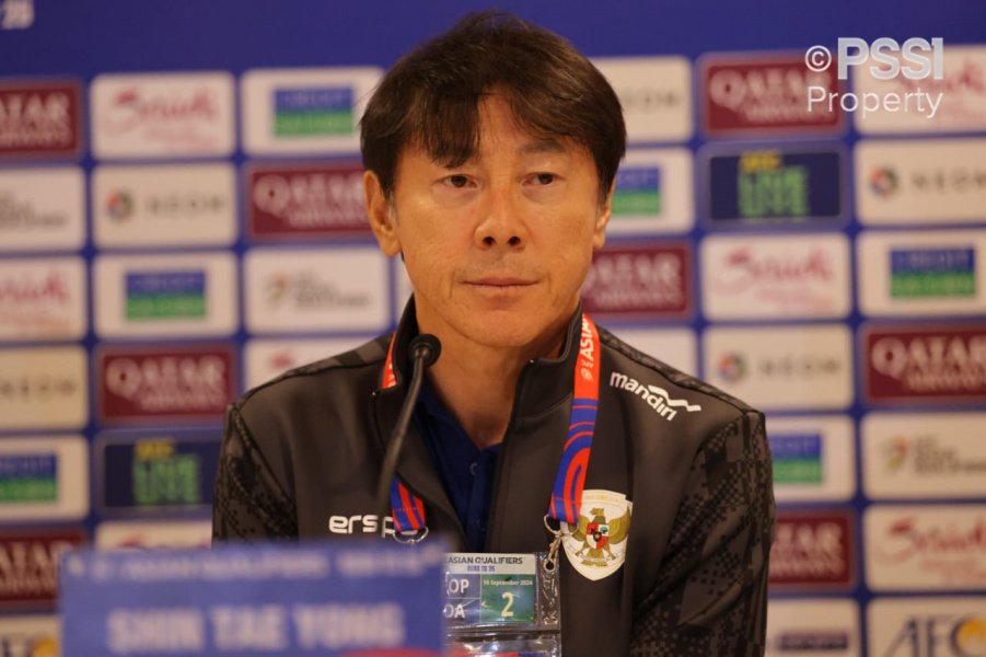 Pelatih Timnas Indonesia, Shin Tae-yong. (Dok. PSSI)