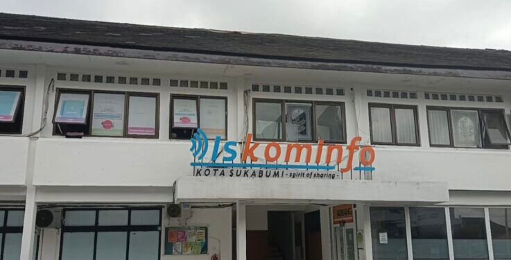 Kantor Diskominfo Kota Sukabumi yang berlokasi di Jalan R. Syamsudin SH, Kecamatan Cikole. Foto: Nuria Ariawan/HALOSMI.