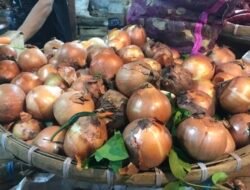 Hari Ini, Harga Bawang Bombay di Pasar Kota Sukabumi Rp28 Ribu Perkilogram