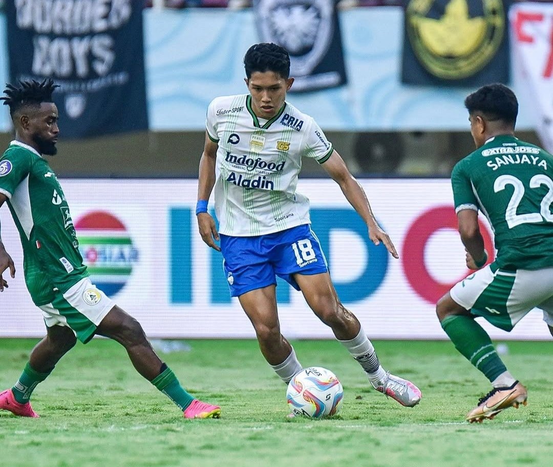 Persib vs PSS Sleman. (Media Officer Persib)