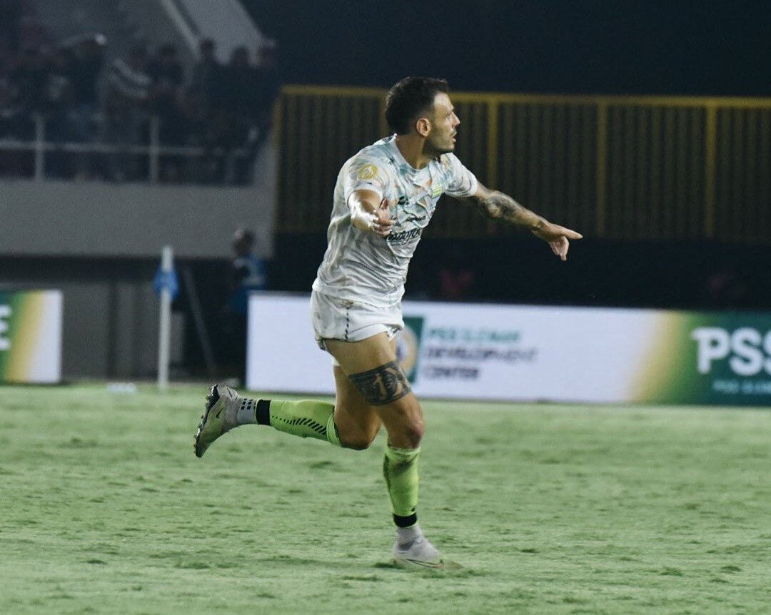 Gelandang Persib Bandung, Tyronne Del Pino. (Media Officer Persib)
