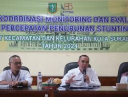 Monev Percepatan Penurunan Stunting, Pemkot Sukabumi: Kerja Keras untuk Menurunkan