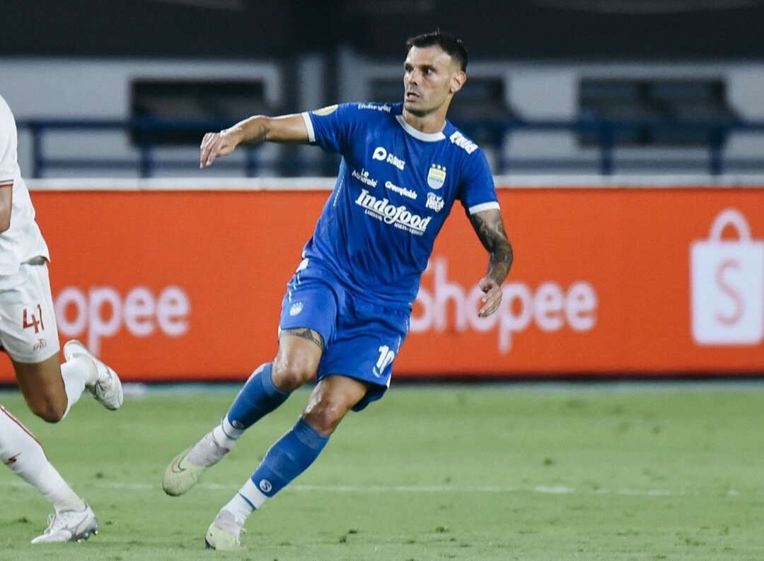 Gelandang Persib Bandung, Tyronne Del Pino. (Media Officer Persib)