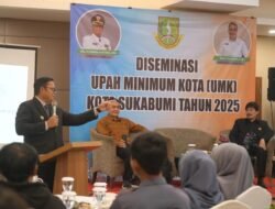 Disnaker Gelar Diseminasi Upah Minimum Kota Sukabumi Tahun 2025