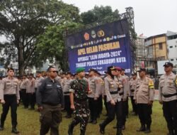 Jelang Nataru, Polres Sukabumi Kota Siapkan Ratusan Personel Pengamanan