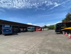 H-4 Tahun Baru, Jumlah Keberangkatan Penumpang Bus di Terminal Sukabumi Alami Peningkatan