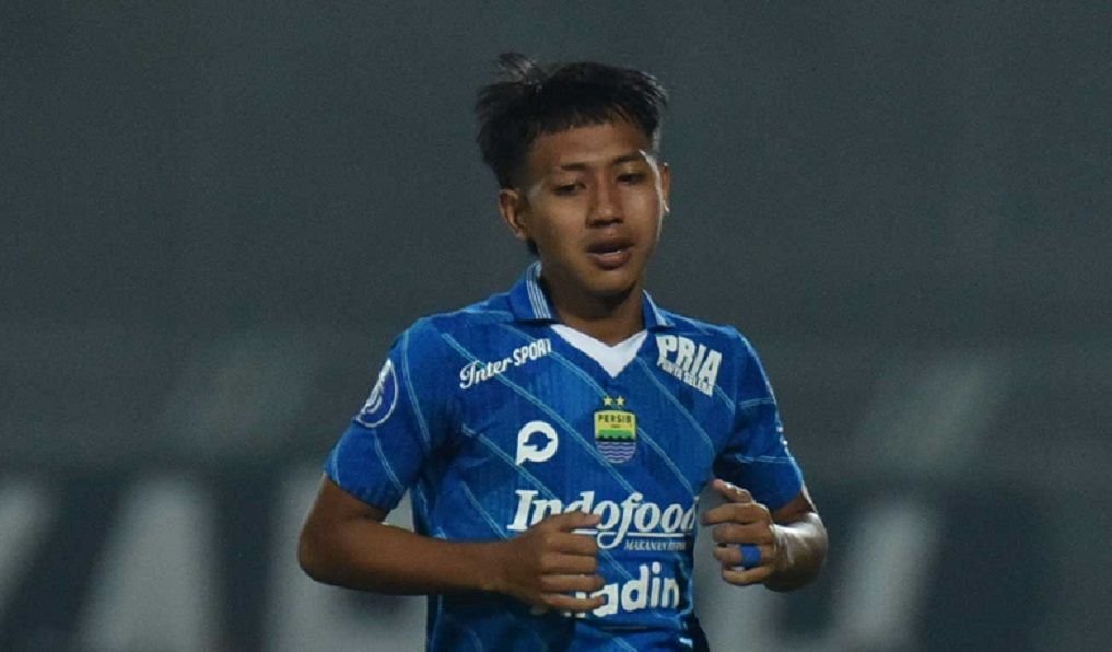 Pemain Persib Bandung, Beckham Putra Nugraha. (Media Officer Persib)