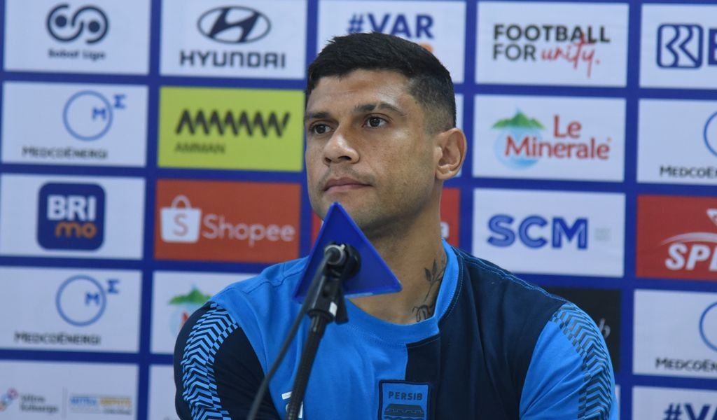 Penyerang Persib Bandung, Ciro Alves. (Media Officer Persib)
