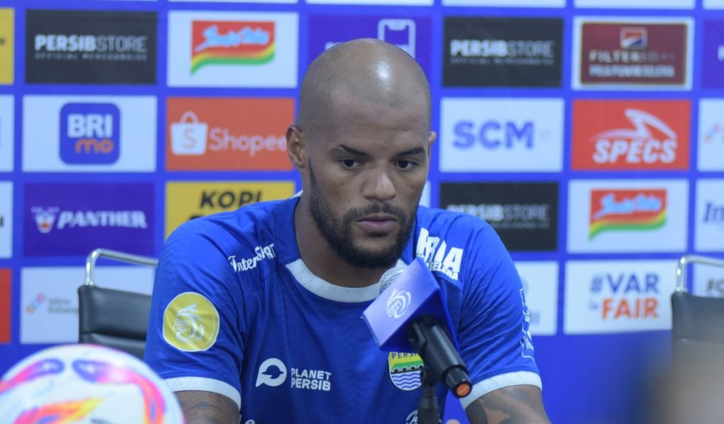 Striker Persib Bandung, David da Silva. (Media Officer Persib)