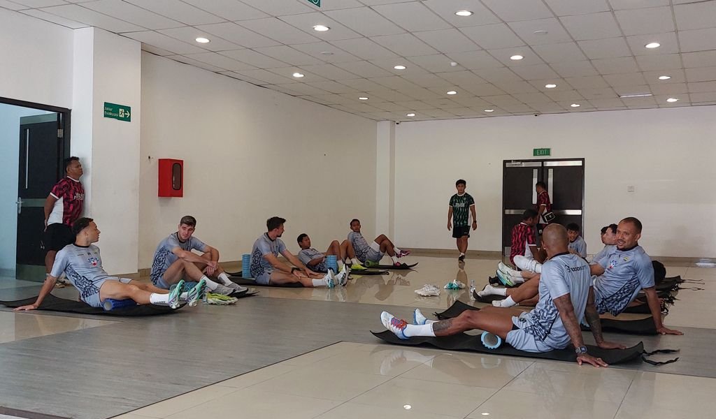 Skuad Persib tengah jalani pemulihan di Stadion Gelora Bandung Lautan Api (GBLA). (Media Officer Persib)
